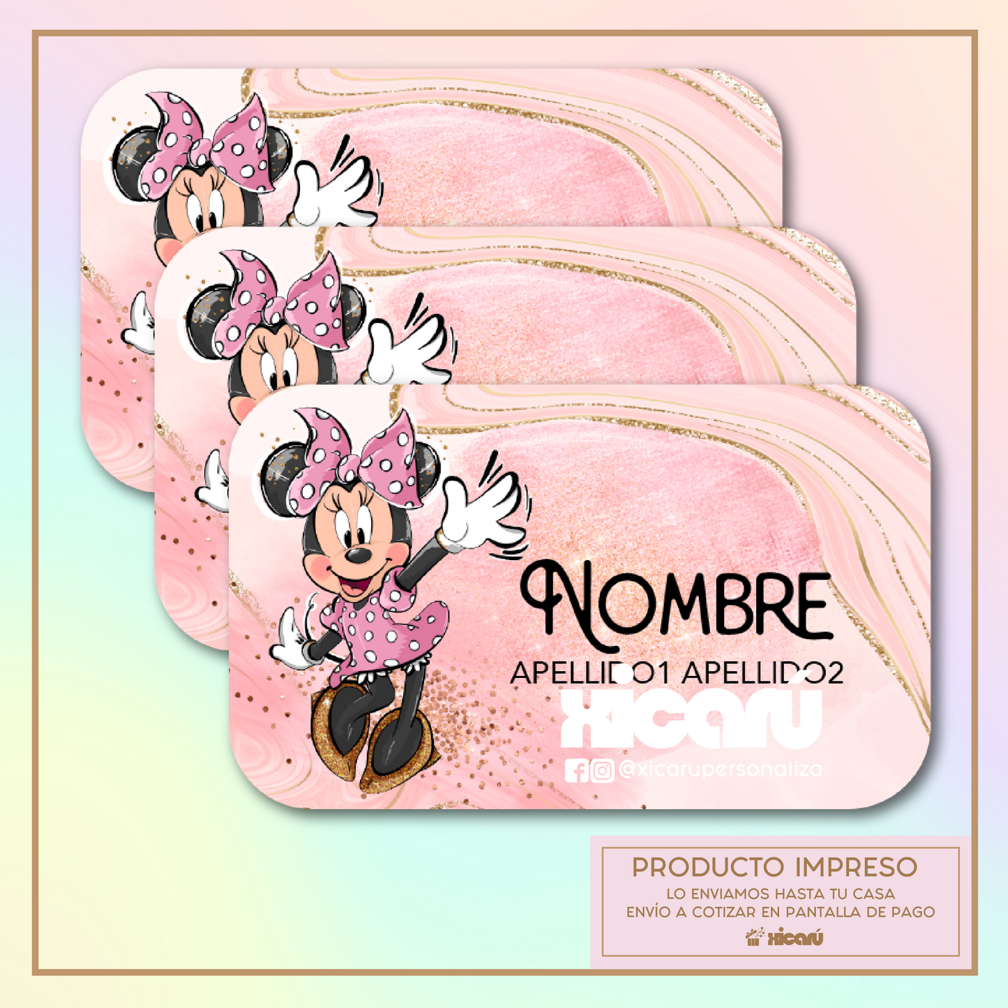 Sticker Personalizado: Minnie