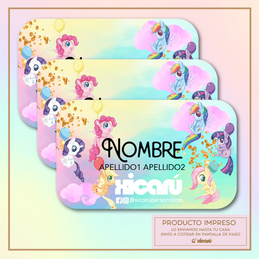 Sticker Personalizado: My little pony