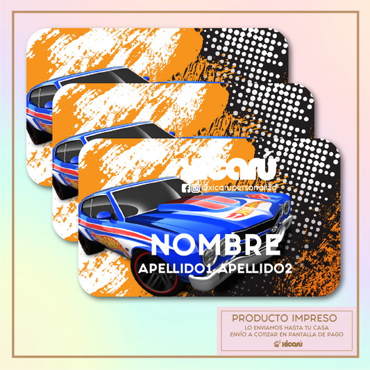 Sticker Personalizado: Hot Wheels 2