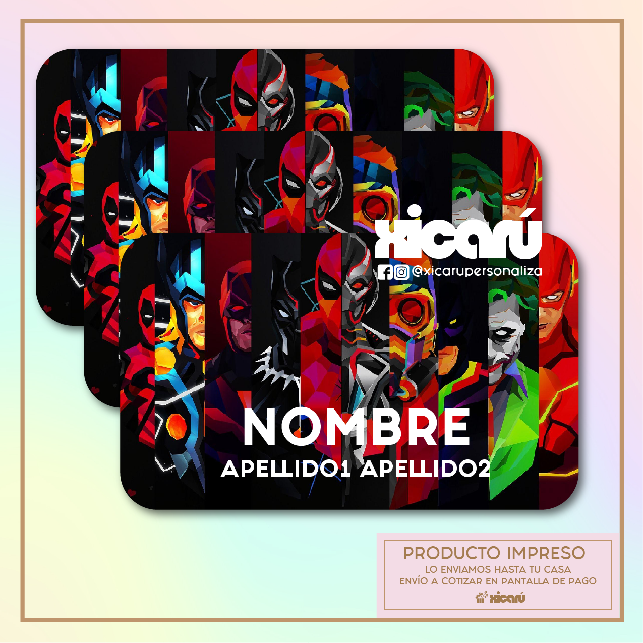 Sticker Personalizado: DC 2 – xicarupersonaliza
