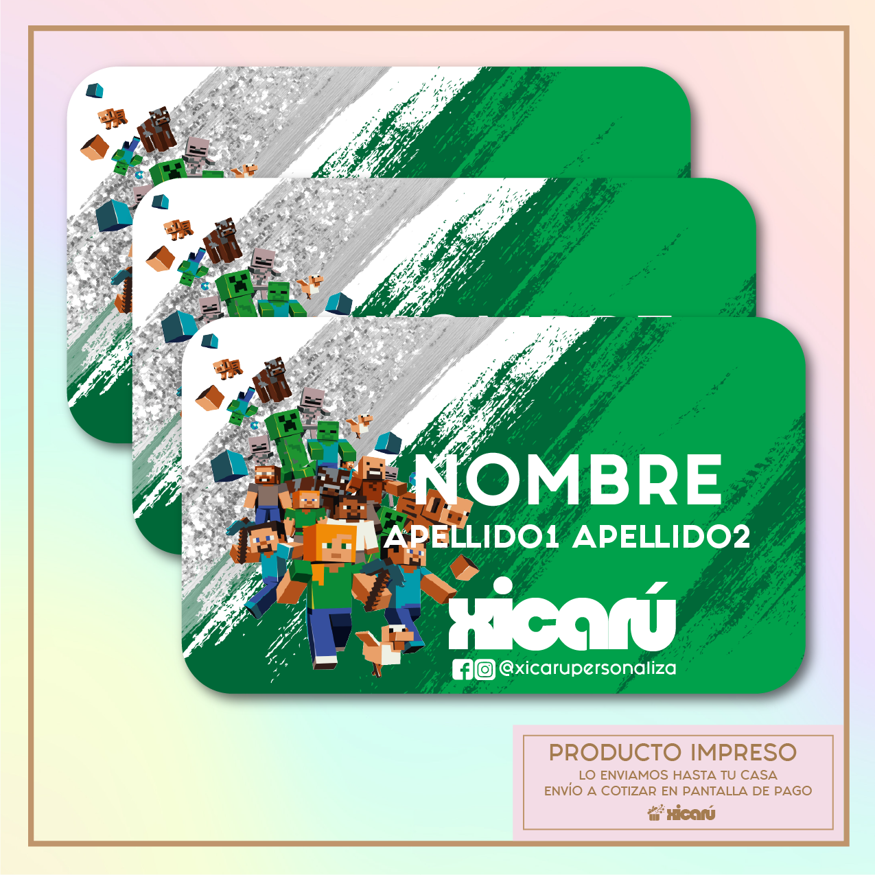 Sticker Personalizado: MineCraft