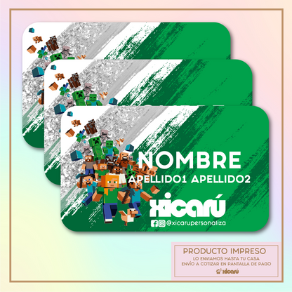 Sticker Personalizado: MineCraft