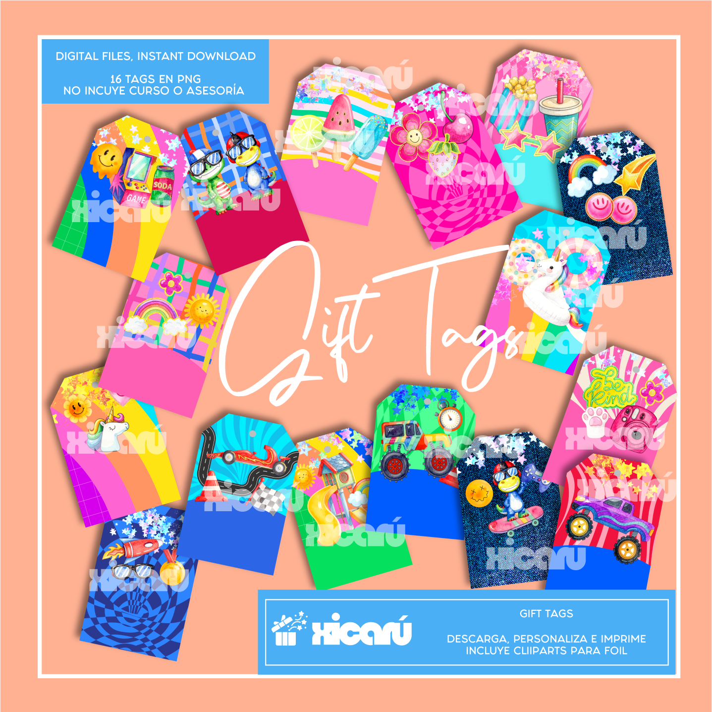 Clipart: Gift Tags