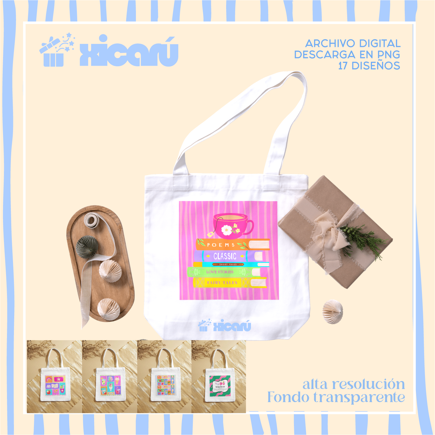 Clipart: Diseños para Totes/Playeras