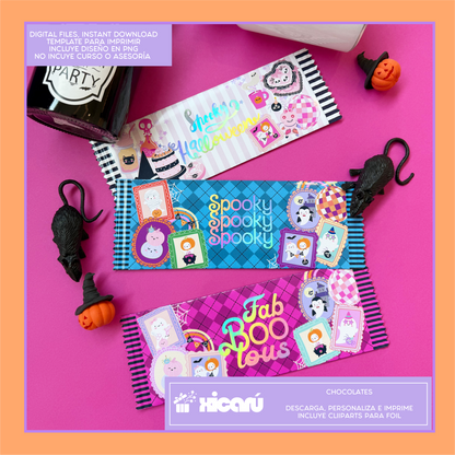 Chocolates forros: Halloween 2025