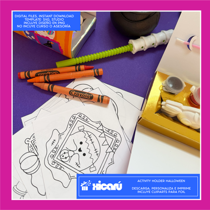 Template: Activity Holder Halloween 26
