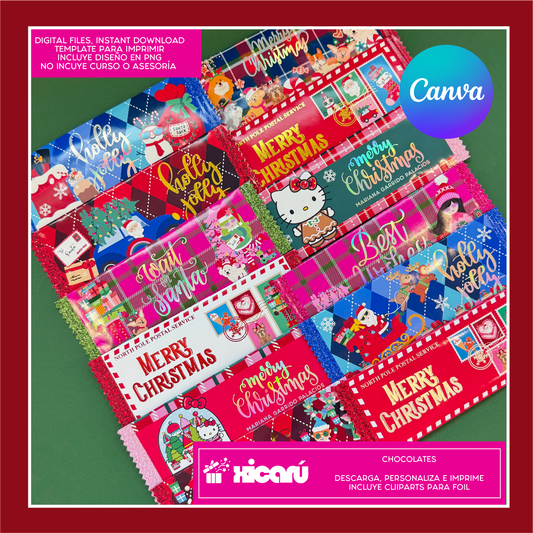 Chocolates forros: Xmas 2025