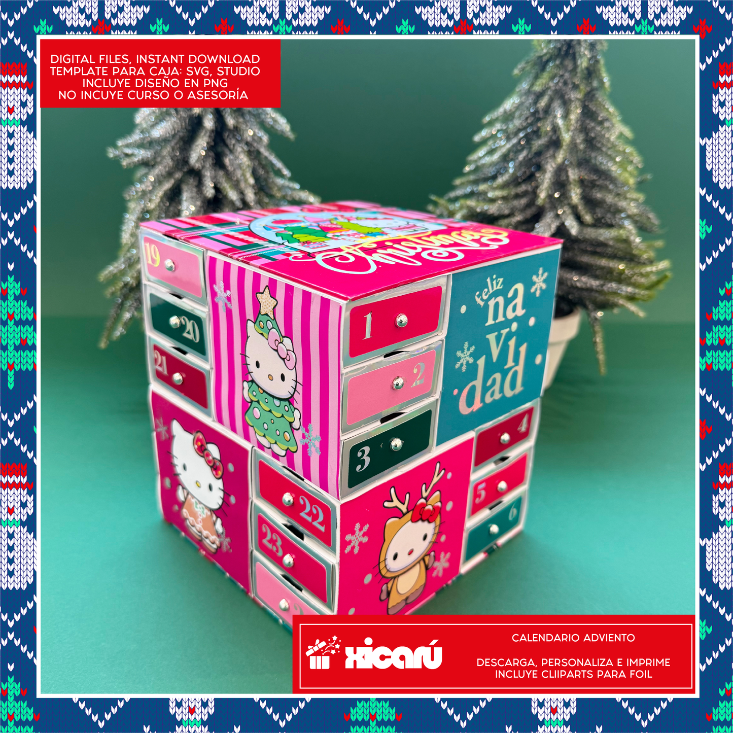 Todo en uno: Imprimibles + Adviento