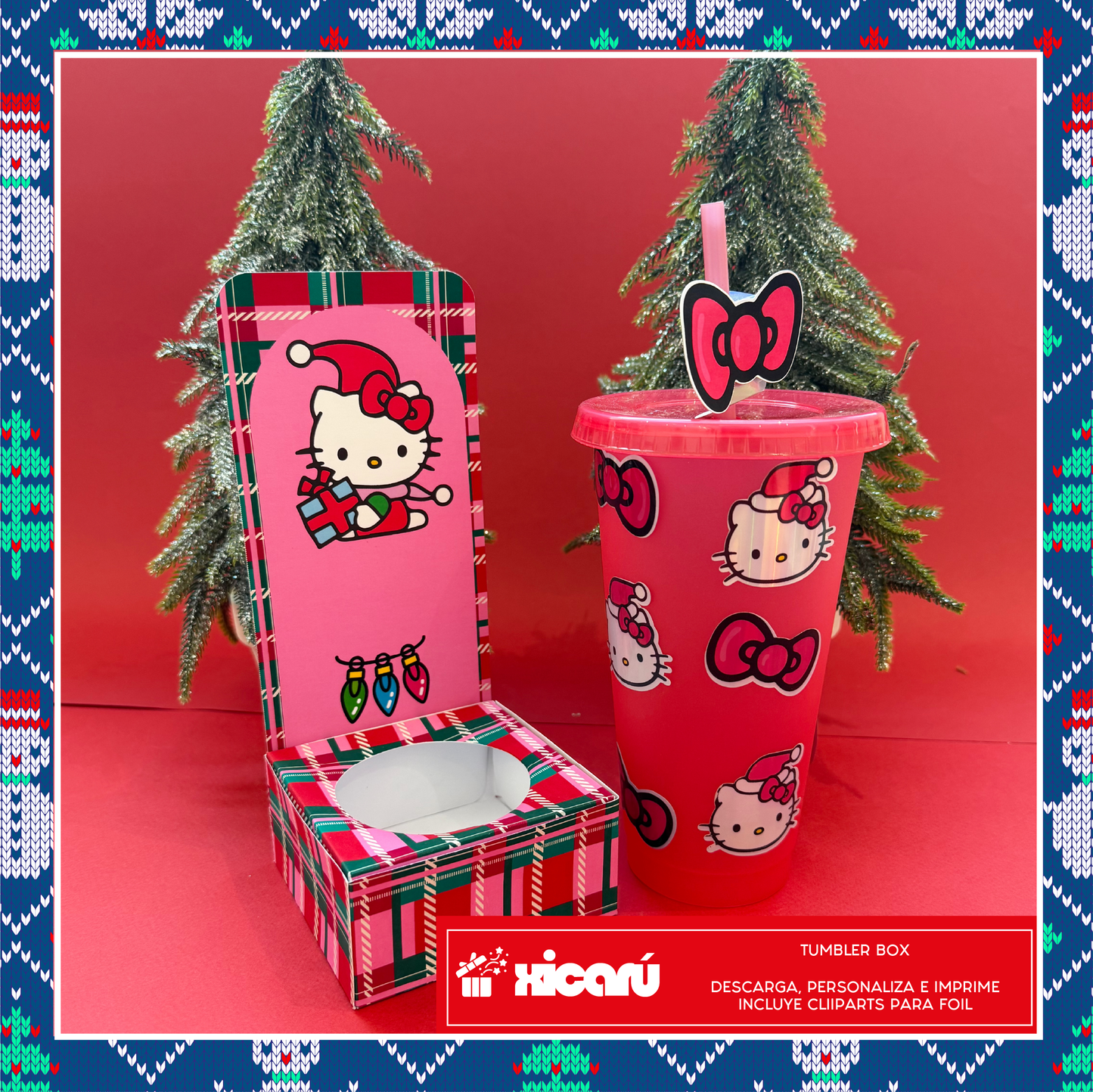 Template: Tumbler Box Xmas25