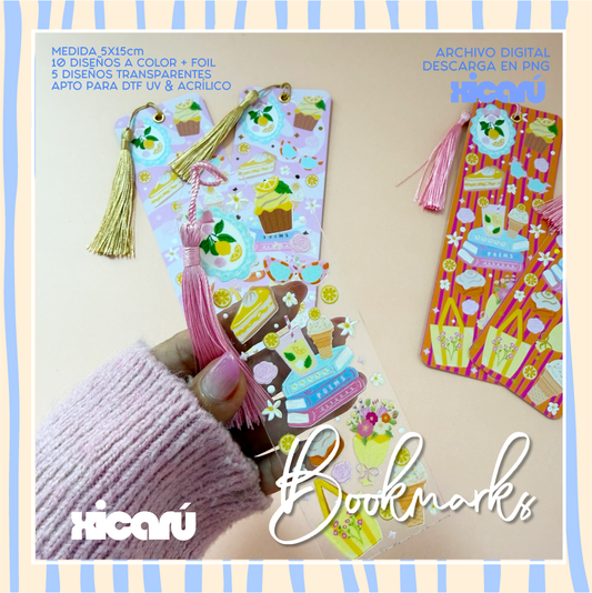 Bookmarks para DTF y COLOR - FOIL