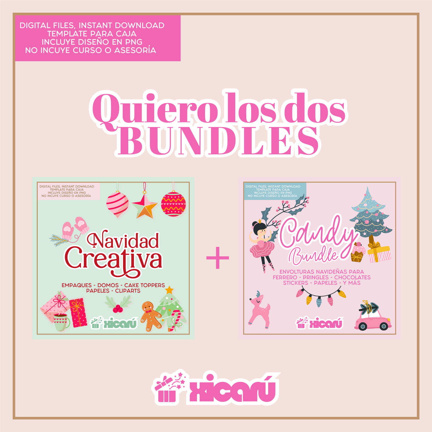 PREVENTA: Candy Bundle + Navidad Creativa