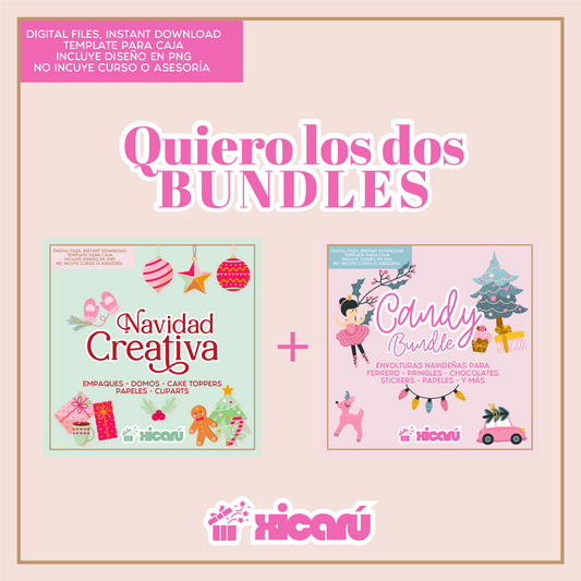 PREVENTA: Candy Bundle + Navidad Creativa