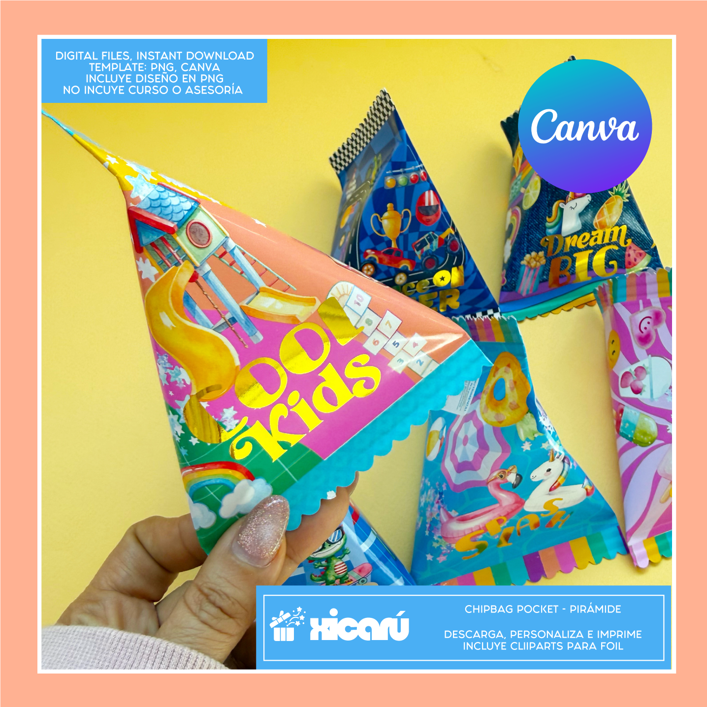 ChipBags Pocket - Pirámide: Kids 26