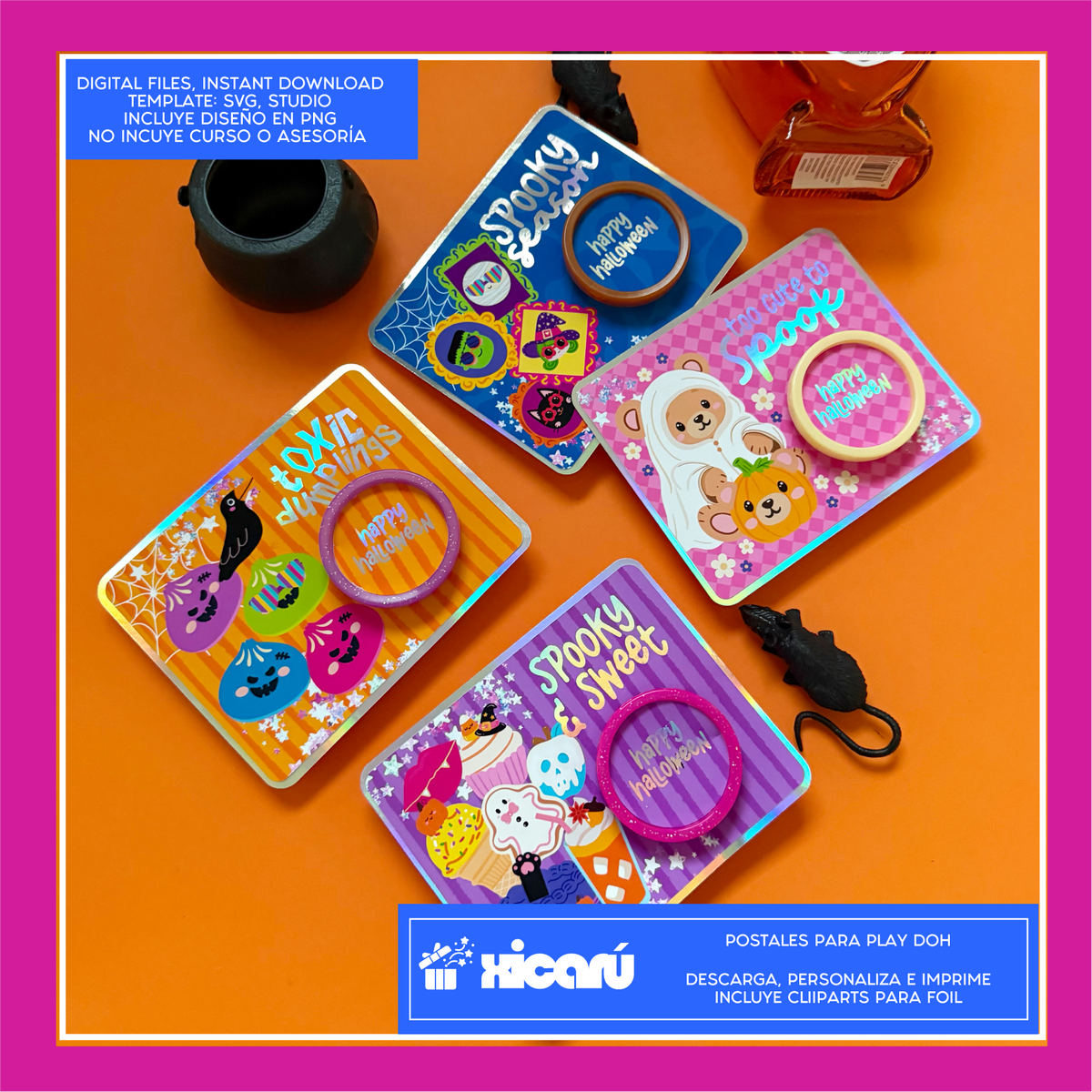 Postales: Play Doh Halloween 26