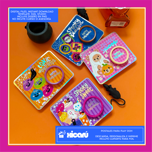 Postales: Play Doh Halloween 26