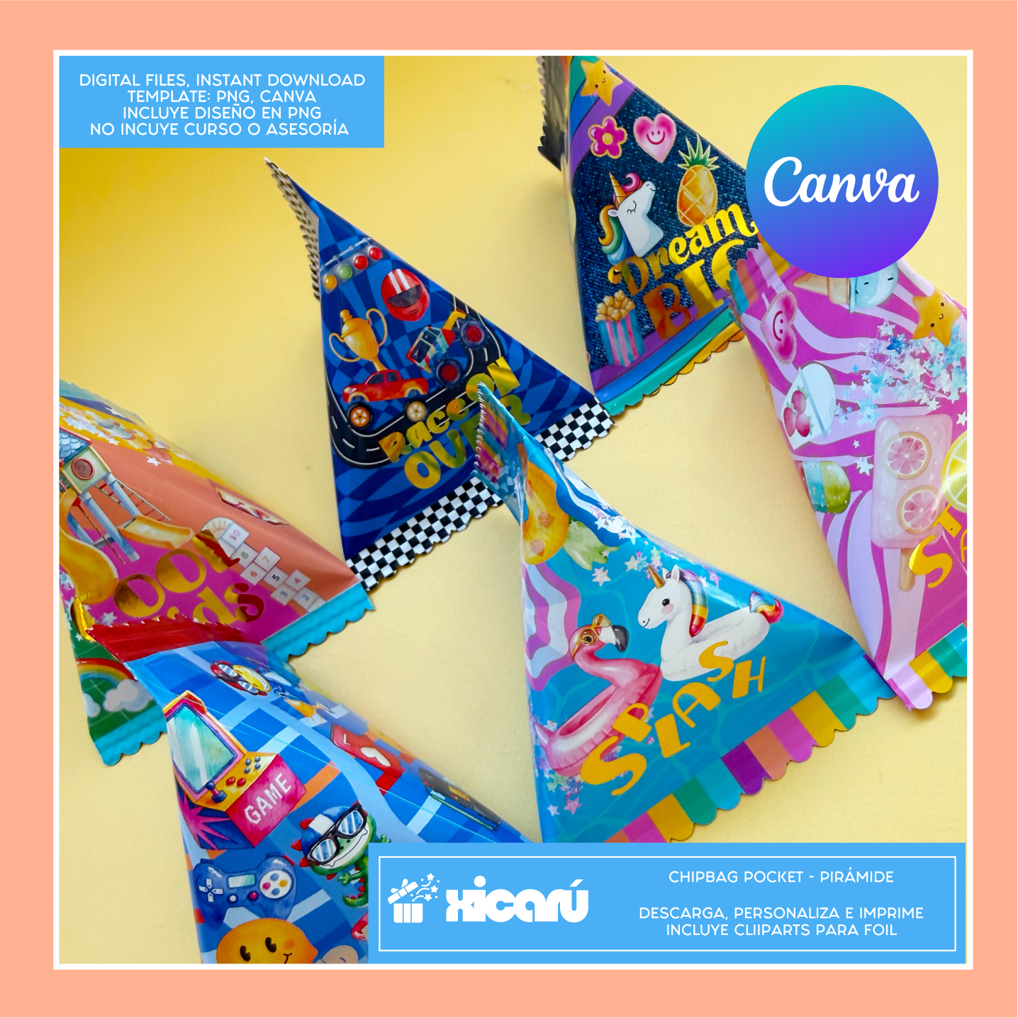 ChipBags Pocket - Pirámide: Kids 26