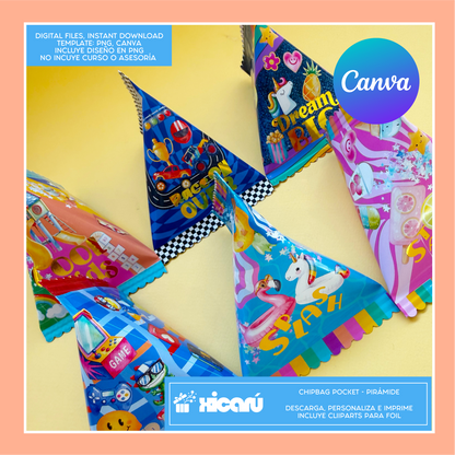 ChipBags Pocket - Pirámide: Kids 26