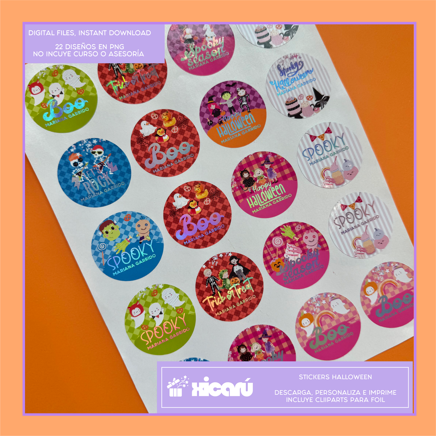 Bundle: Stickers Halloween 2025