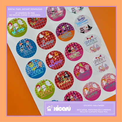 Bundle: Stickers Halloween 2025