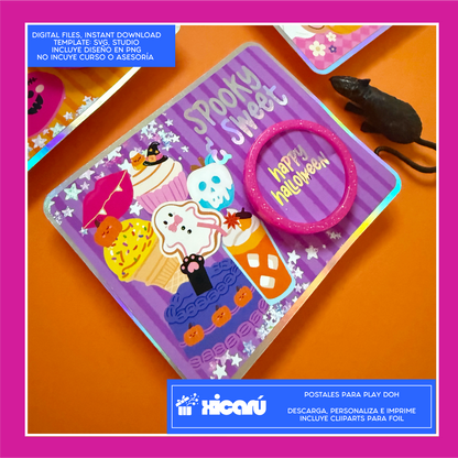 Postales: Play Doh Halloween 26