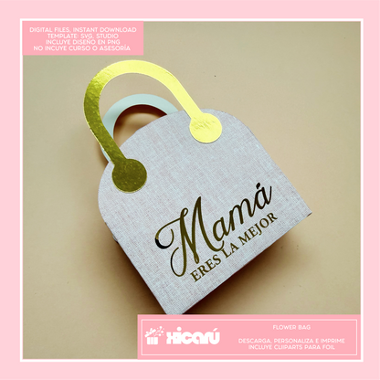 Template: Flower Bag