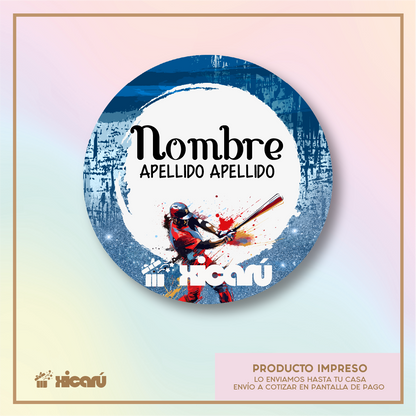 Sticker Personalizado: Baseball