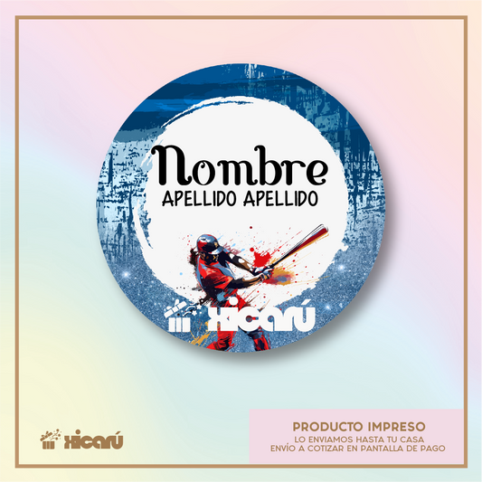Sticker Personalizado: Baseball