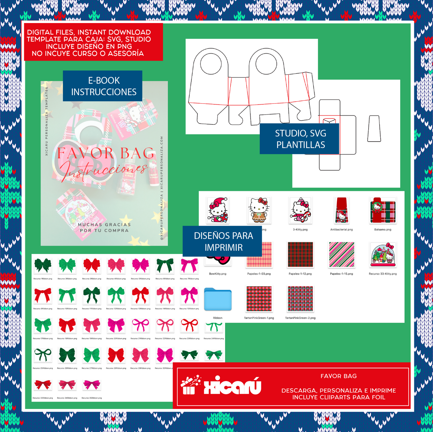 Template: Favor Bag Xmas25