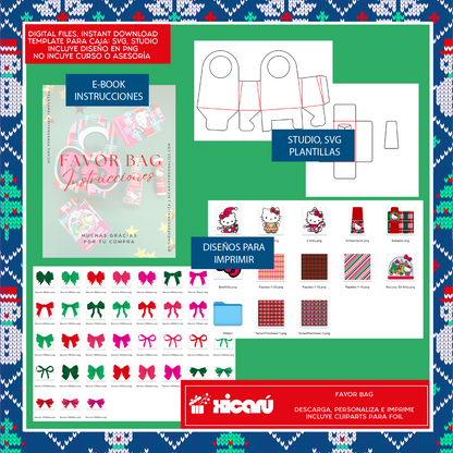 Template: Favor Bag Xmas25