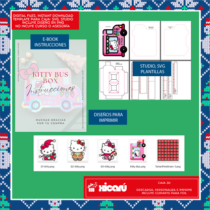 Template: Kitty Bus Xmas25