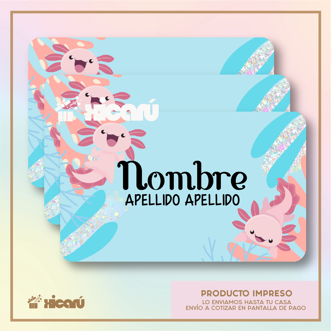 Sticker Personalizado: Ajolote
