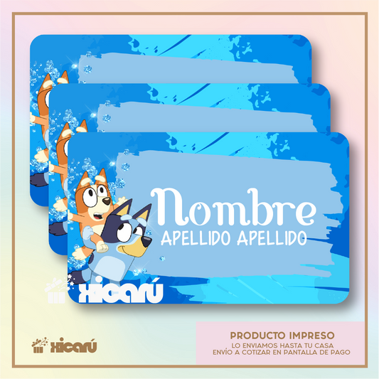 Sticker Personalizado: Bluey Boy