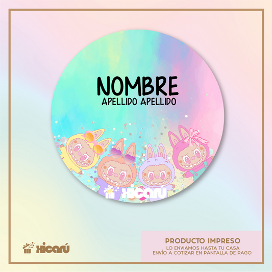 Sticker Personalizado: Labubu