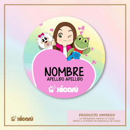 Sticker Personalizado: Lara Campos