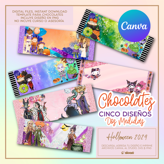 Halloween chocolates: bundle 2024