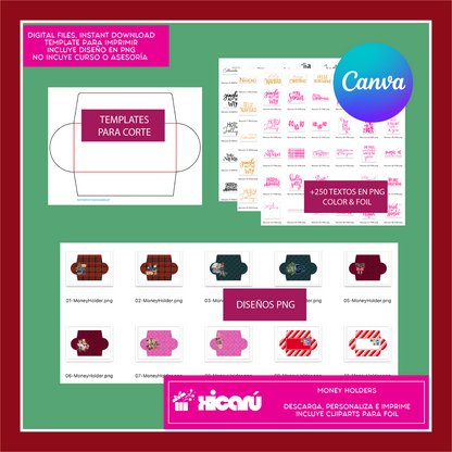 10 Money Holders: digital Xmas 2025