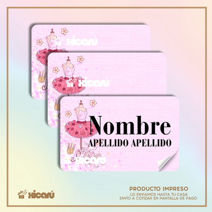 Sticker Personalizado: Ballet